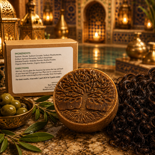 Ayurvedic Shampoo Bar: For Dry-Average Curly & Textured Hair Types