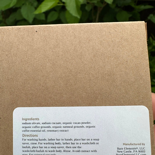 Mocha & Oats Exfoliating Bar Soap