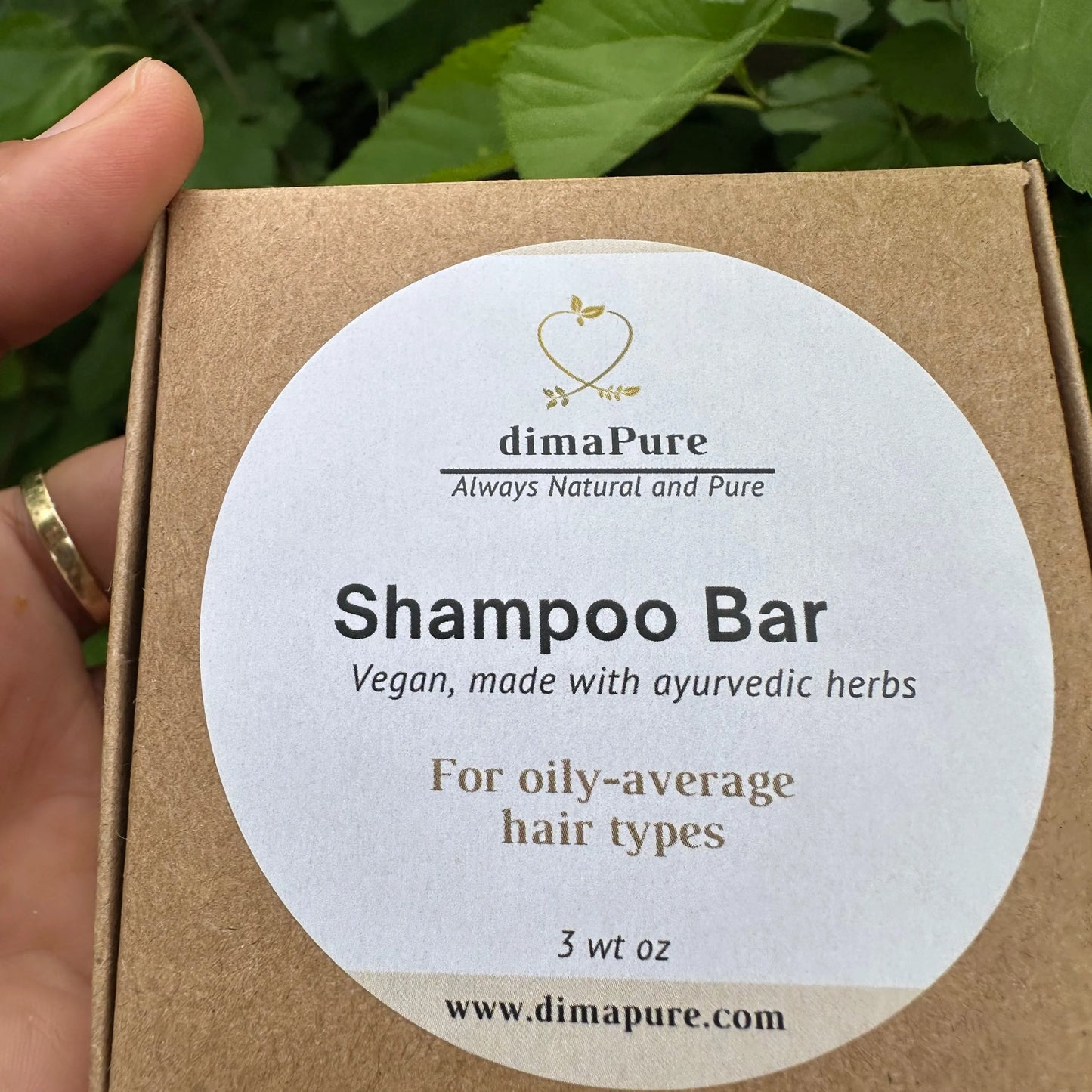 Ayurvedic Shampoo Bar: For Oily-Average | Straight & Fine Hair Types