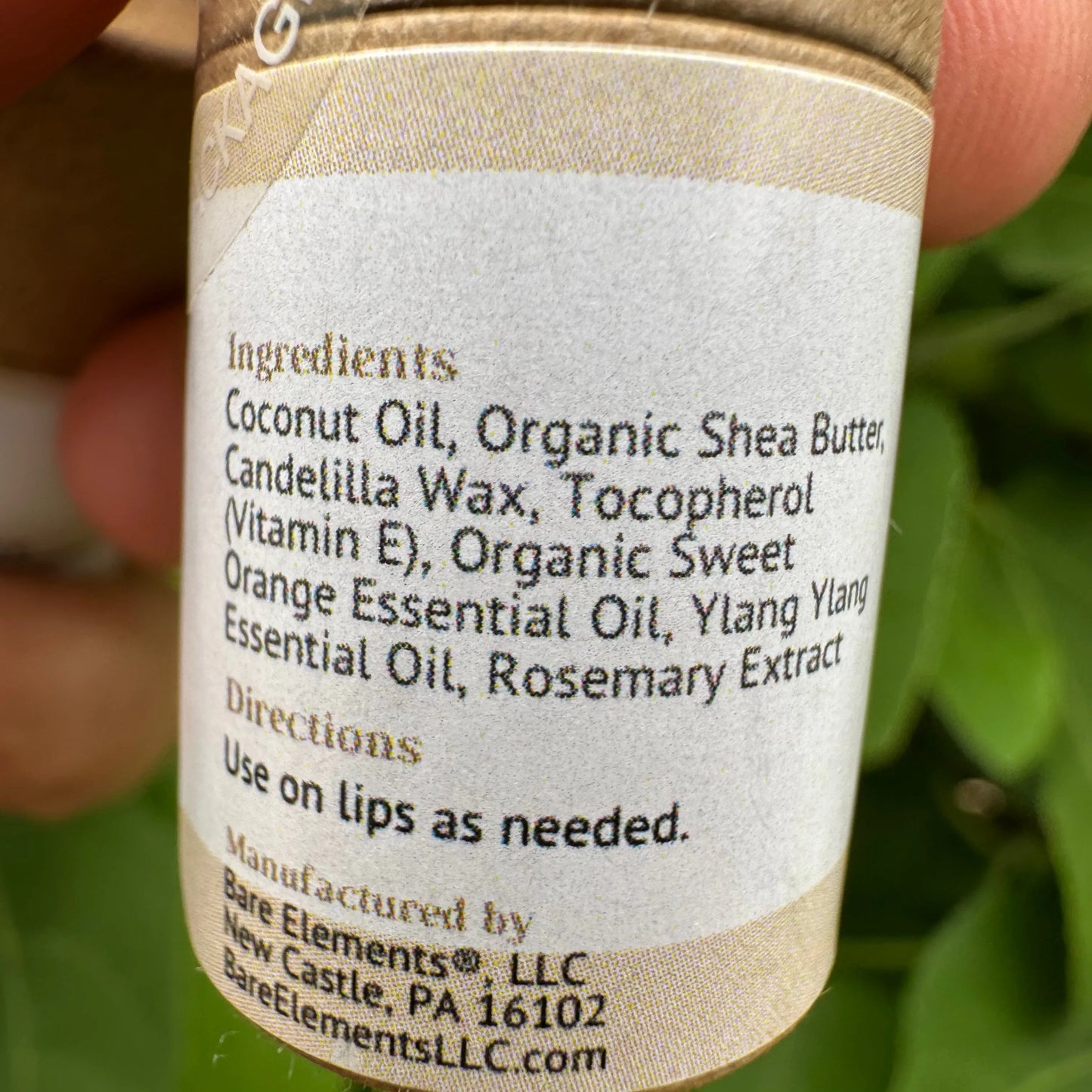 Lip Balm | Sweet Orange & Ylang Ylang