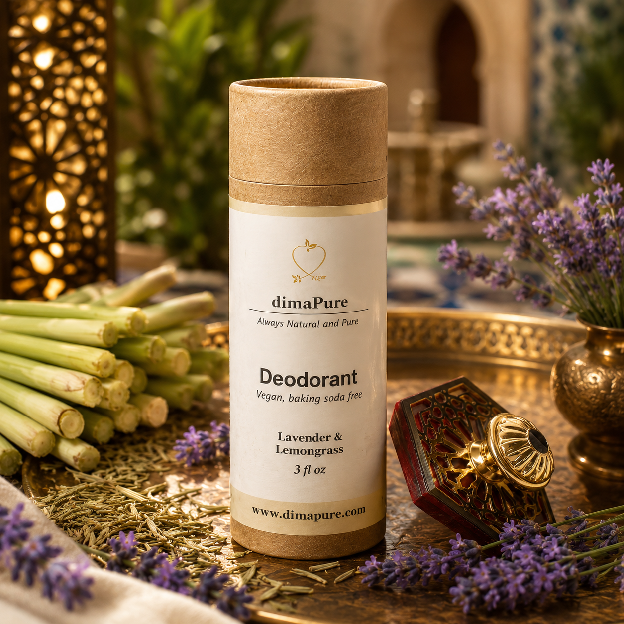Deodorant | Vegan - Zero Waste: Lavender & Lemongrass