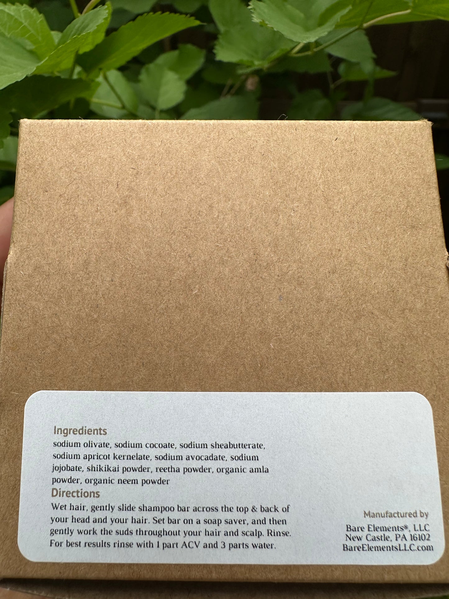 Ayurvedic Shampoo Bar: For Oily-Average | Straight & Fine Hair Types