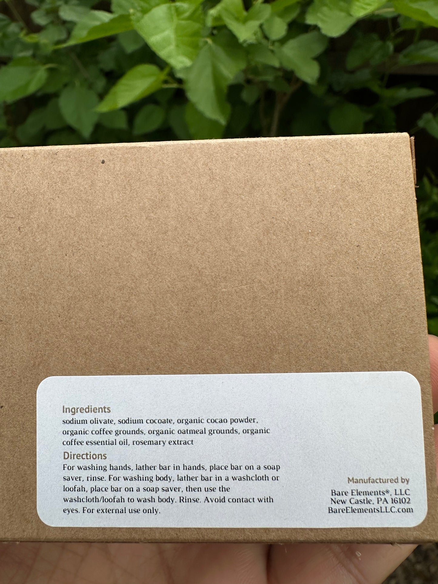 Mocha & Oats Exfoliating Bar Soap