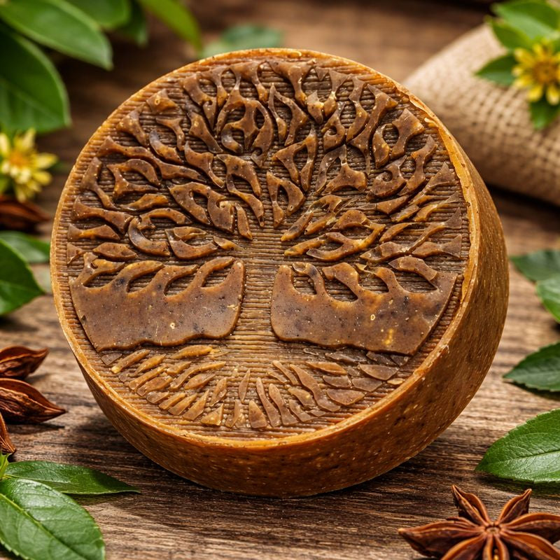 Ayurvedic Shampoo Bar: For Dry-Average Curly & Textured Hair Types