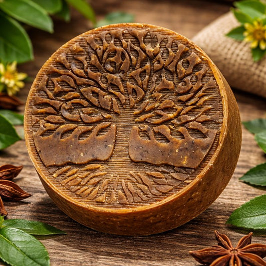 Ayurvedic Shampoo Bar: For Dry-Average Curly & Textured Hair Types