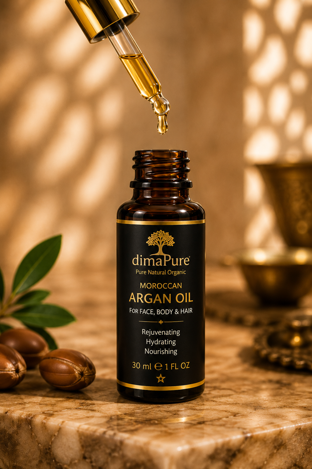 Organic Moroccan Argan - 1 Oz