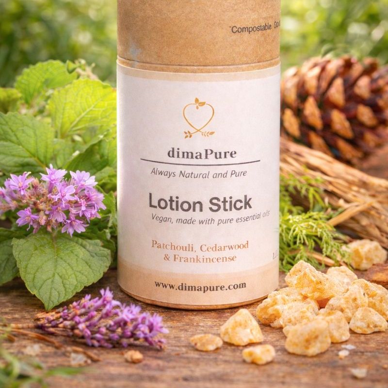 Lotion Stick |Patchouli, Cedarwood & Frankincense